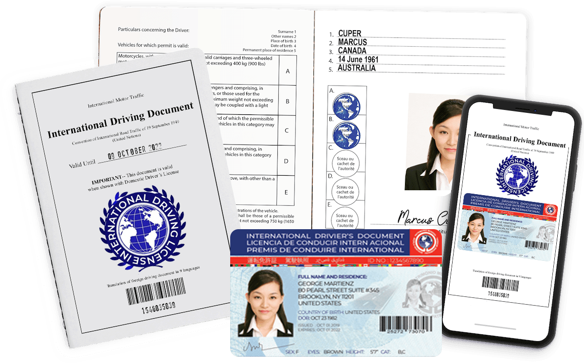 A demo of online driving permit